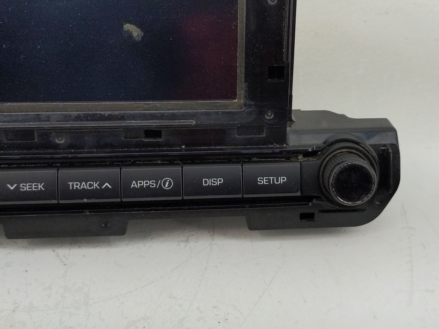 2017-2018 Hyundai Elantra Radio AM FM Cd Player Receiver Replacement P/N:96160-F2100UAT Fits Fits 2017 2018 OEM Used Auto Pa