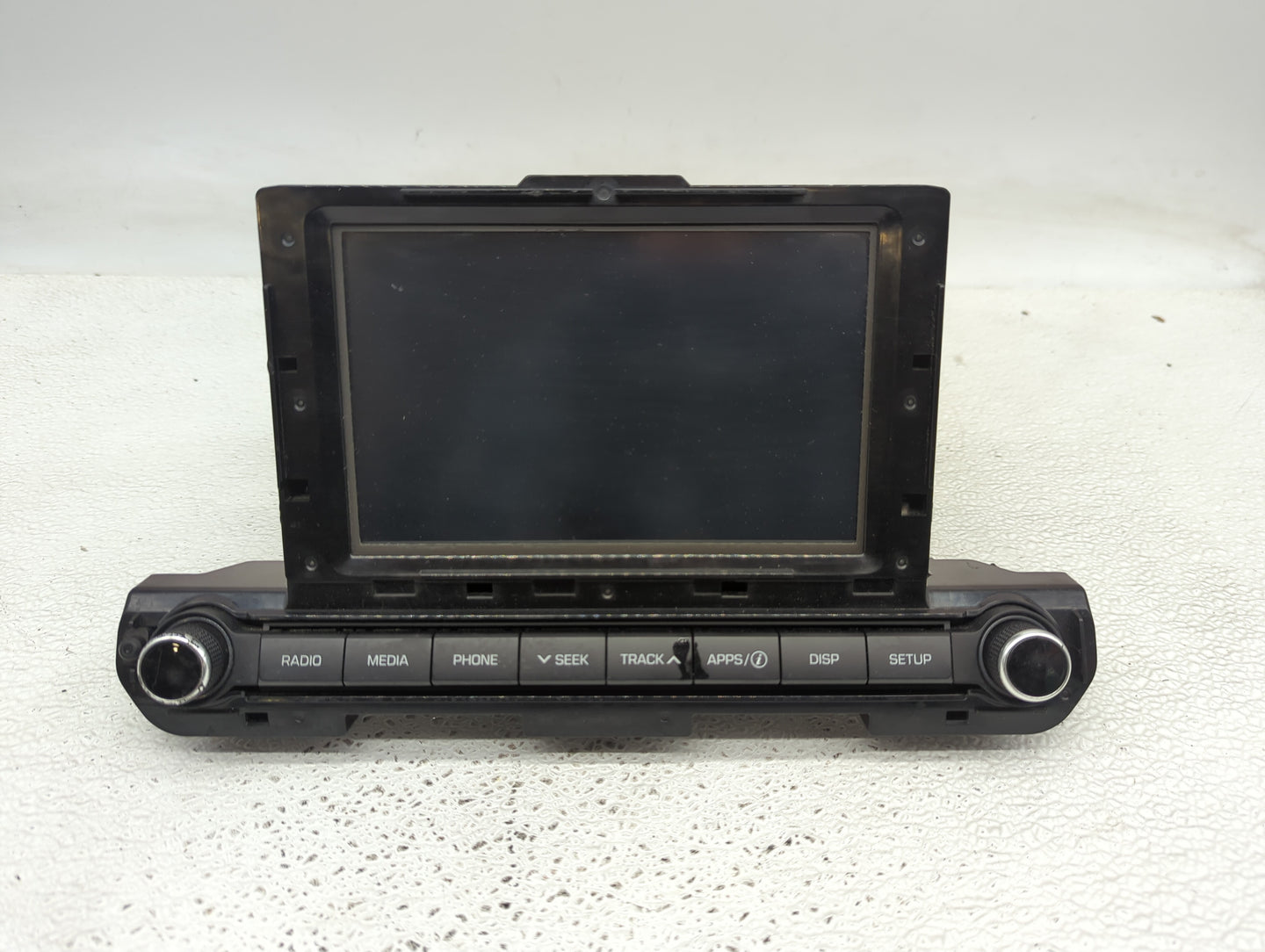 2017-2018 Hyundai Elantra Radio AM FM Cd Player Receiver Replacement P/N:96160-F2100UAT Fits Fits 2017 2018 OEM Used Auto Pa