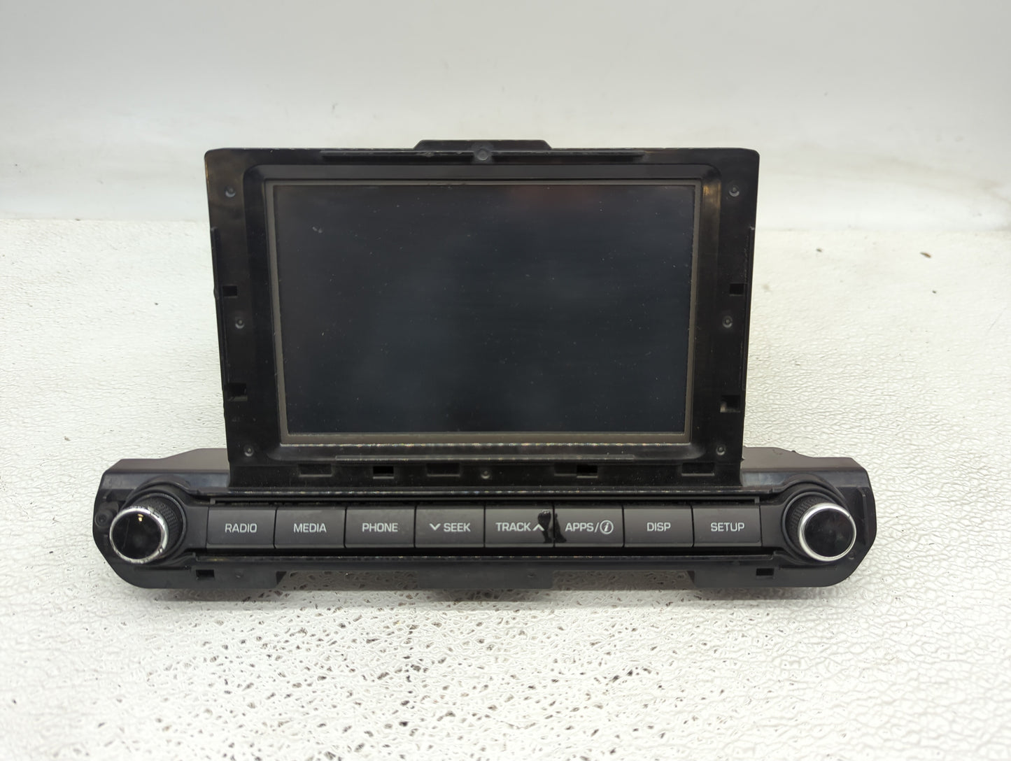 2017-2018 Hyundai Elantra Radio AM FM Cd Player Receiver Replacement P/N:96160-F2100UAT Fits Fits 2017 2018 OEM Used Auto Pa