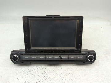 2017-2018 Hyundai Elantra Radio AM FM Cd Player Receiver Replacement P/N:96160-F2100UAT Fits Fits 2017 2018 OEM Used Auto Pa