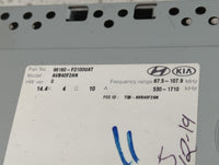 2017-2018 Hyundai Elantra Radio AM FM Cd Player Receiver Replacement P/N:96160-F2100UAT Fits Fits 2017 2018 OEM Used Auto Pa