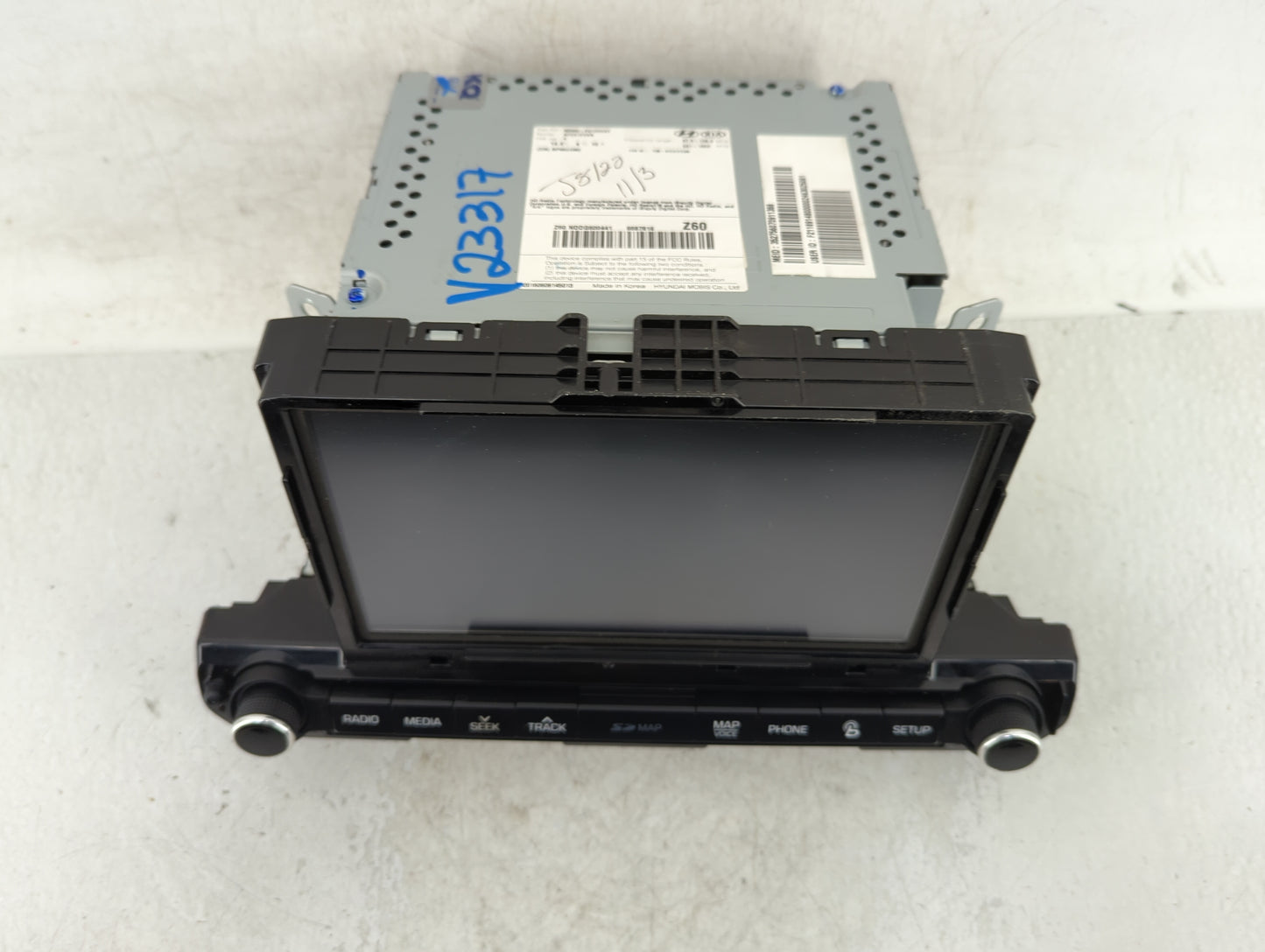 2017-2018 Hyundai Elantra Information Display Screen - Oemusedautoparts1.com