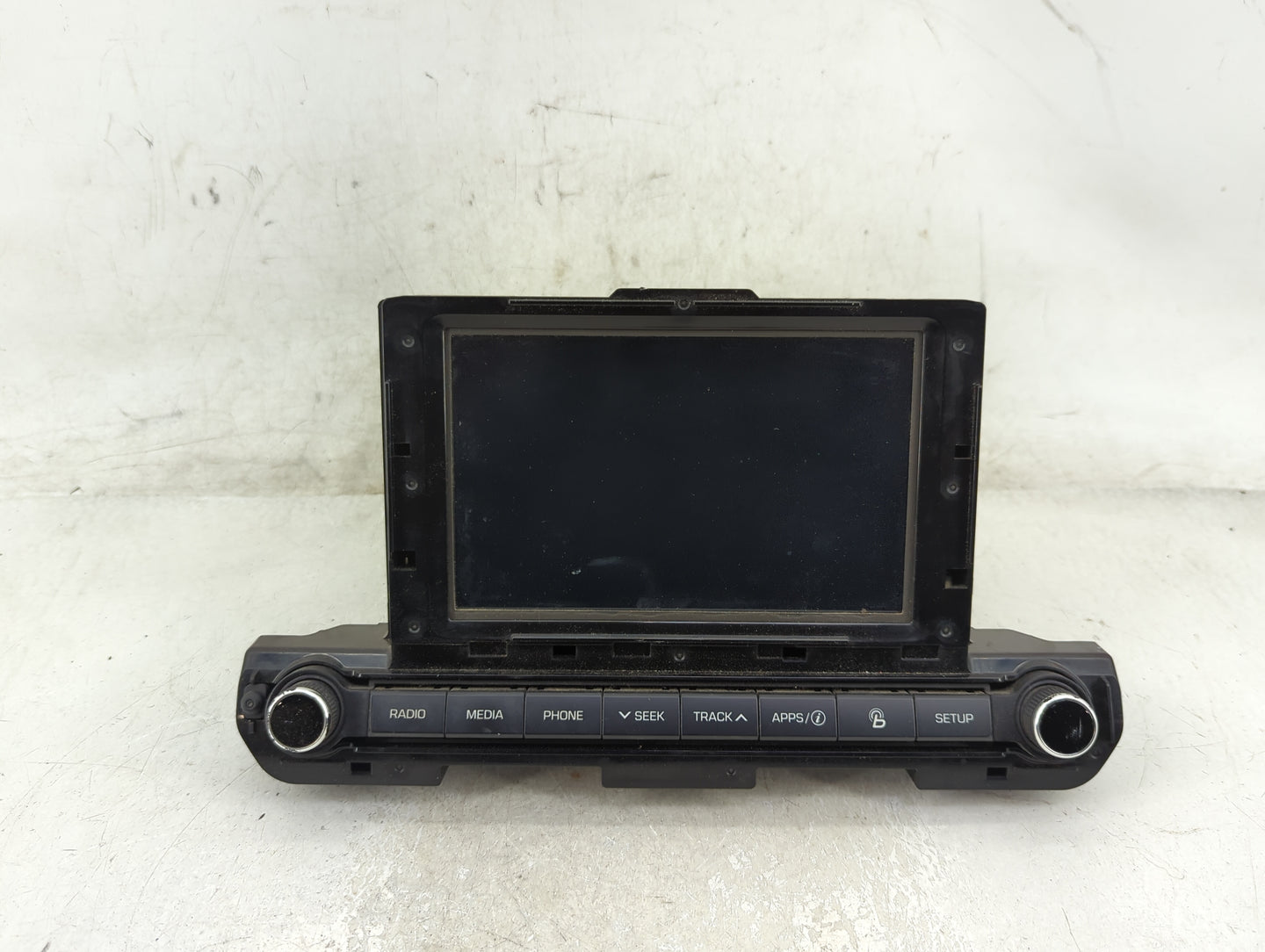 2017-2018 Hyundai Elantra Radio AM FM Cd Player Receiver Replacement P/N:96160-F2110UAT Fits Fits 2017 2018 OEM Used Auto Pa