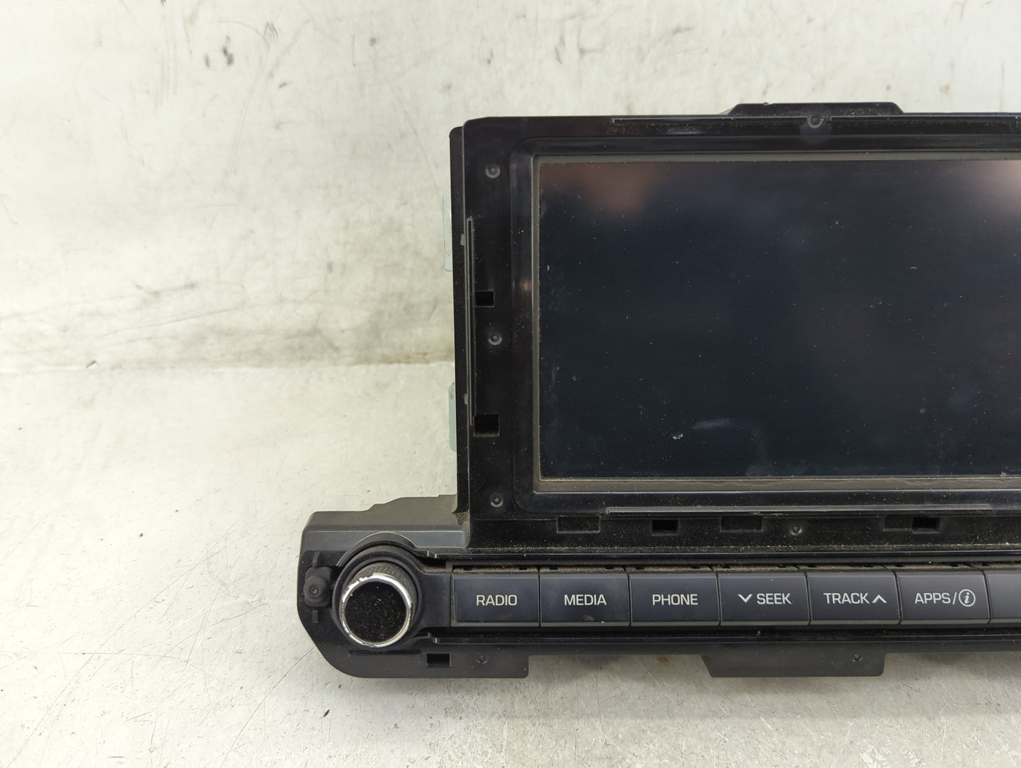 2017-2018 Hyundai Elantra Radio AM FM Cd Player Receiver Replacement P/N:96160-F2110UAT Fits Fits 2017 2018 OEM Used Auto Pa