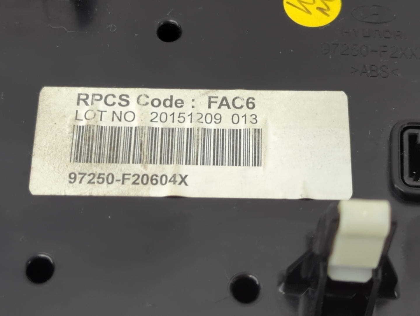 2017-2018 Hyundai Elantra Climate Control Module Temperature AC/Heater Replacement P/N:97250-F20604X Fits Fits 2017 2018 OEM