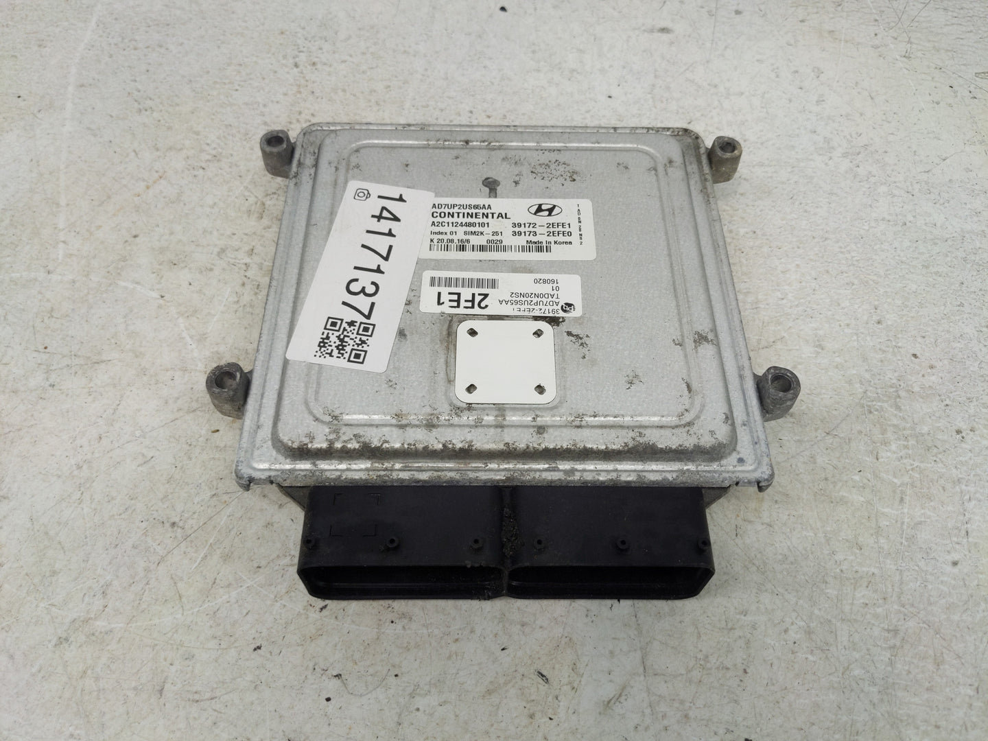 2017-2018 Hyundai Elantra PCM Engine Control Computer ECU ECM PCU OEM P/N:39173-2EFE0 39172-2EFE1 Fits Fits 2017 2018 OEM Us