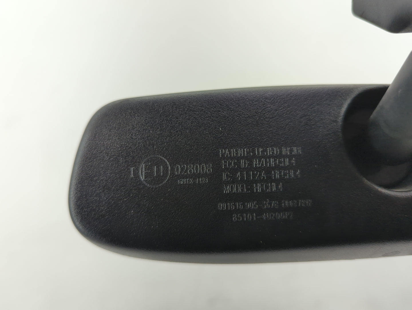 2013-2020 Hyundai Elantra Interior Rear View Mirror Replacement OEM P/N:4112A-HFCHL4 Fits OEM Used Auto Parts - Oemusedautop