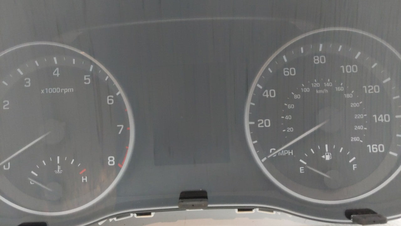 2017-2018 Hyundai Elantra Instrument Cluster Speedometer Gauges P/N:94001-F3010 Fits Fits 2017 2018 OEM Used Auto Parts - Oe