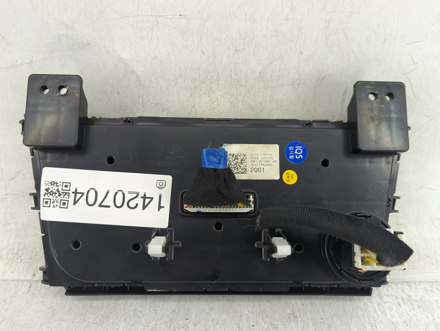 2017 Hyundai Elantra Climate Control Module Temperature AC/Heater Replacement P/N:97250-F20614X 97250-F2XXX Fits OEM Used Au