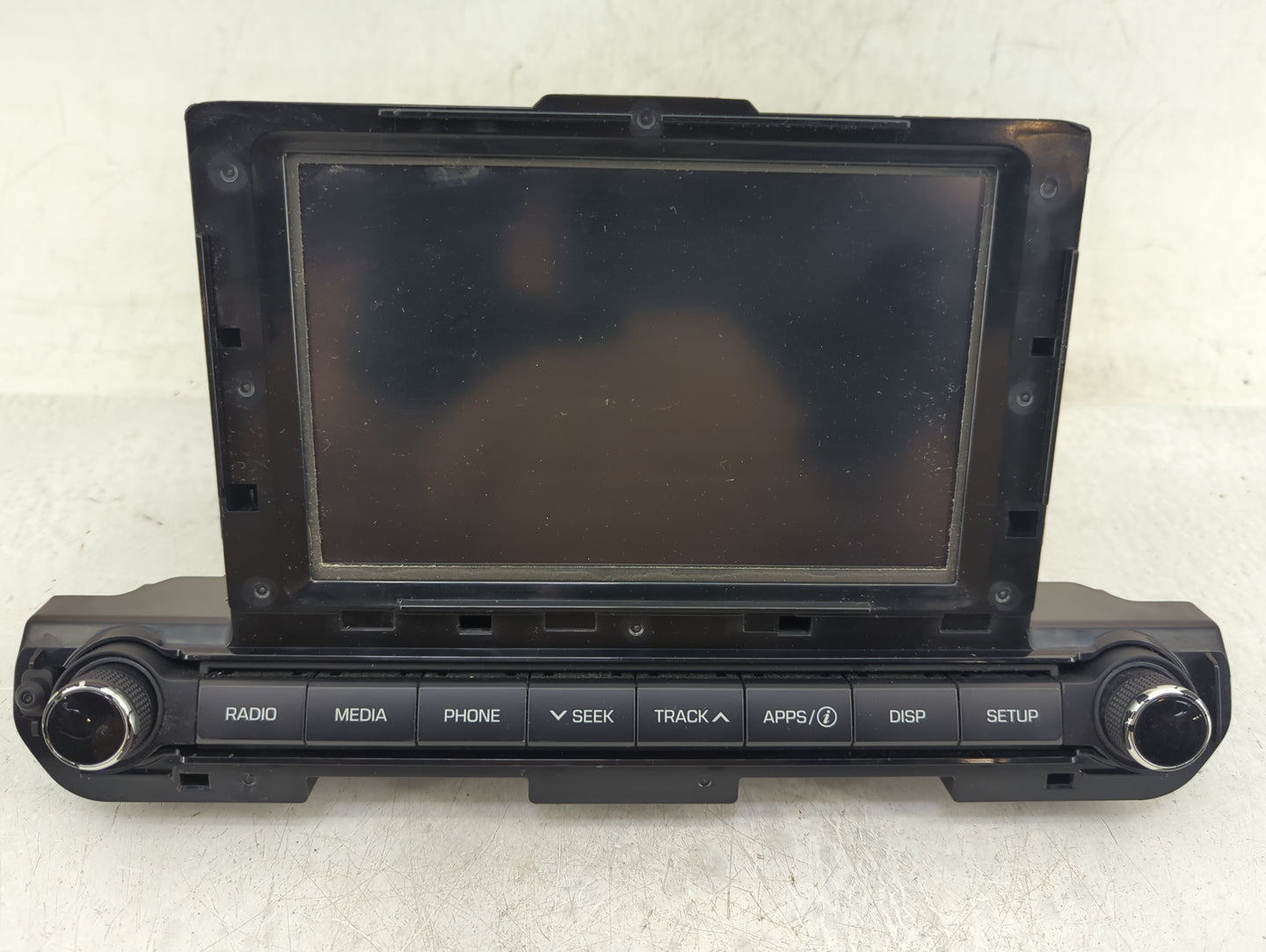 2017-2018 Hyundai Elantra Radio AM FM Cd Player Receiver Replacement P/N:96160-F2101UAT Fits Fits 2017 2018 OEM Used Auto Pa