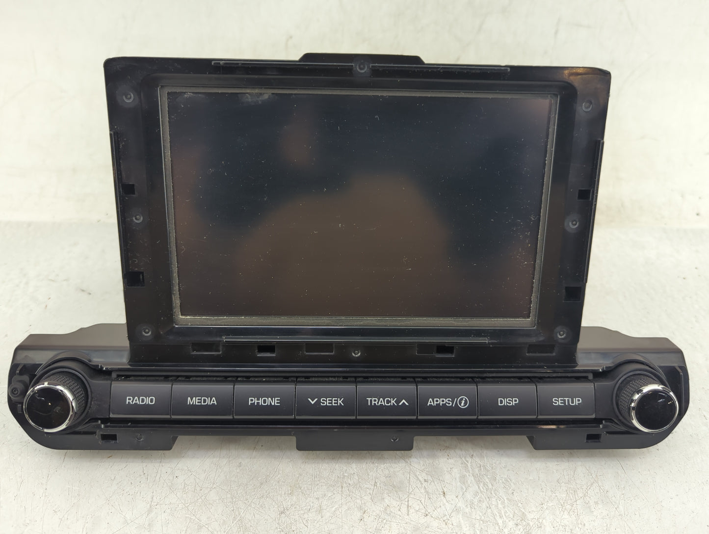 2017-2018 Hyundai Elantra Radio AM FM Cd Player Receiver Replacement P/N:96160-F2101UAT Fits Fits 2017 2018 OEM Used Auto Pa