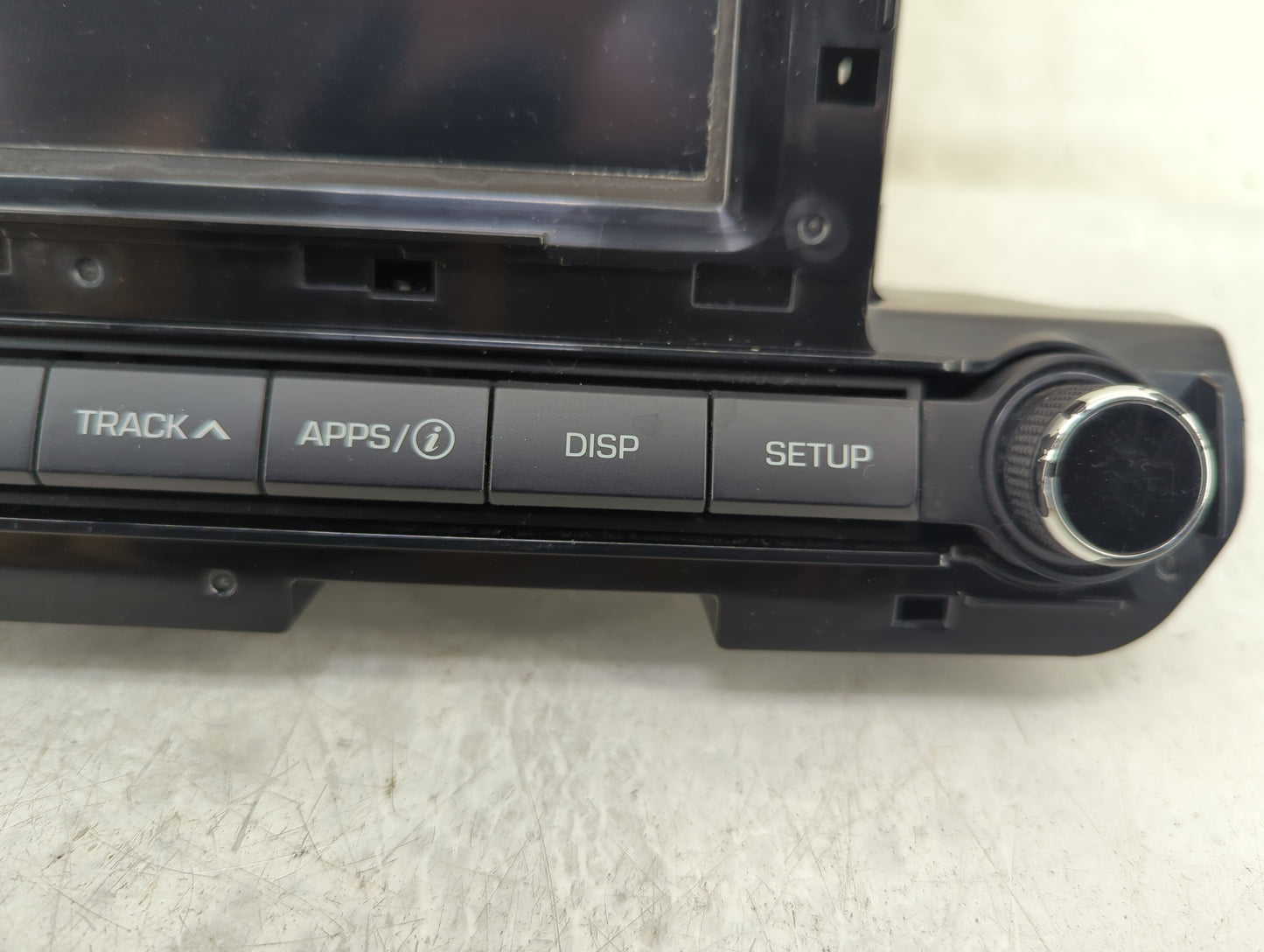 2017-2018 Hyundai Elantra Radio AM FM Cd Player Receiver Replacement P/N:96160-F2101UAT Fits Fits 2017 2018 OEM Used Auto Pa