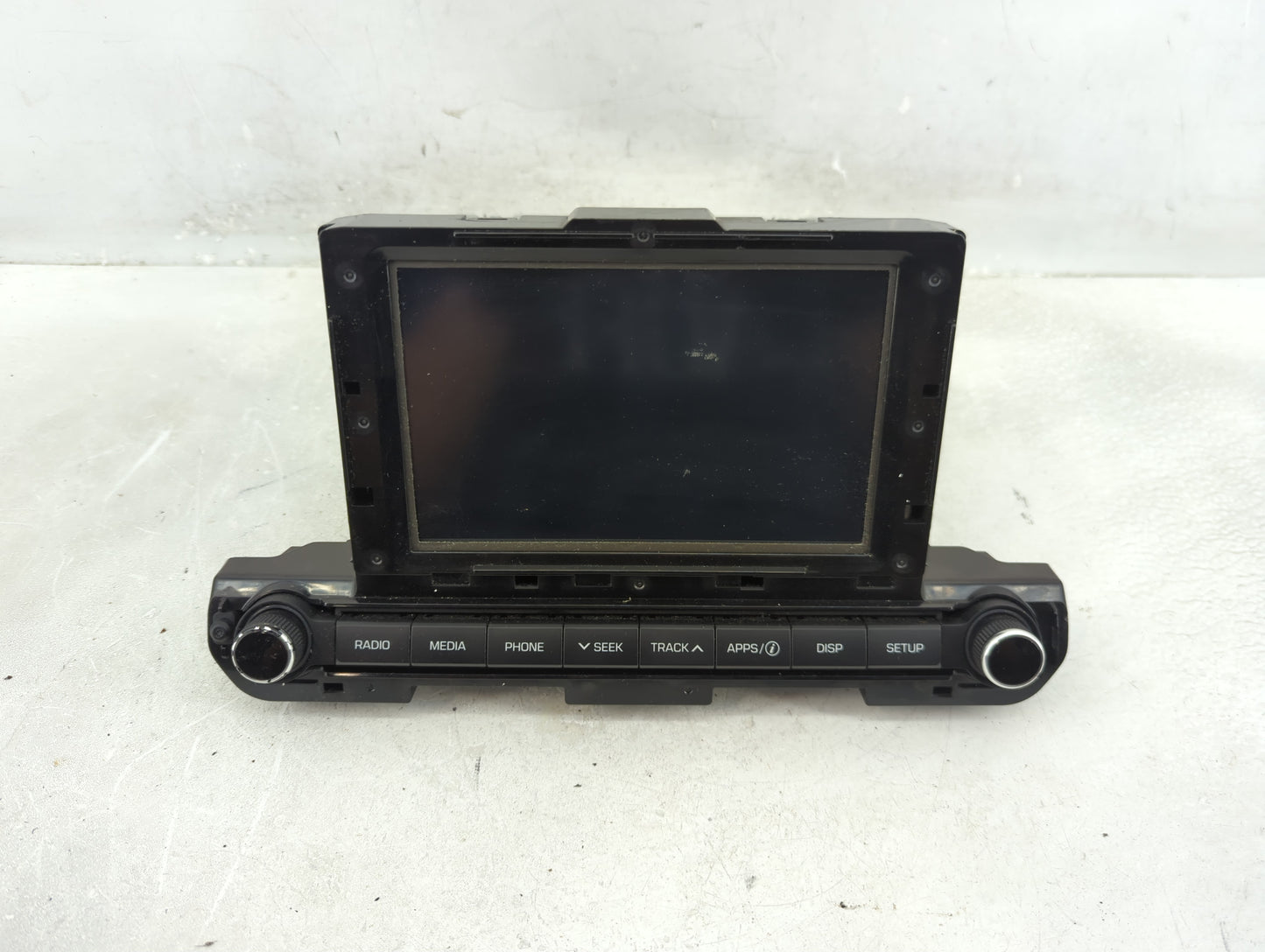 2017-2018 Hyundai Elantra Radio AM FM Cd Player Receiver Replacement P/N:96160-F2101UAT Fits Fits 2017 2018 OEM Used Auto Pa