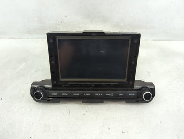 2017-2018 Hyundai Elantra Radio AM FM Cd Player Receiver Replacement P/N:96160-F2101UAT Fits Fits 2017 2018 OEM Used Auto Pa