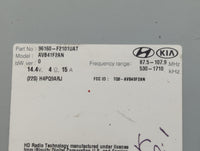 2017-2018 Hyundai Elantra Radio AM FM Cd Player Receiver Replacement P/N:96160-F2101UAT Fits Fits 2017 2018 OEM Used Auto Pa