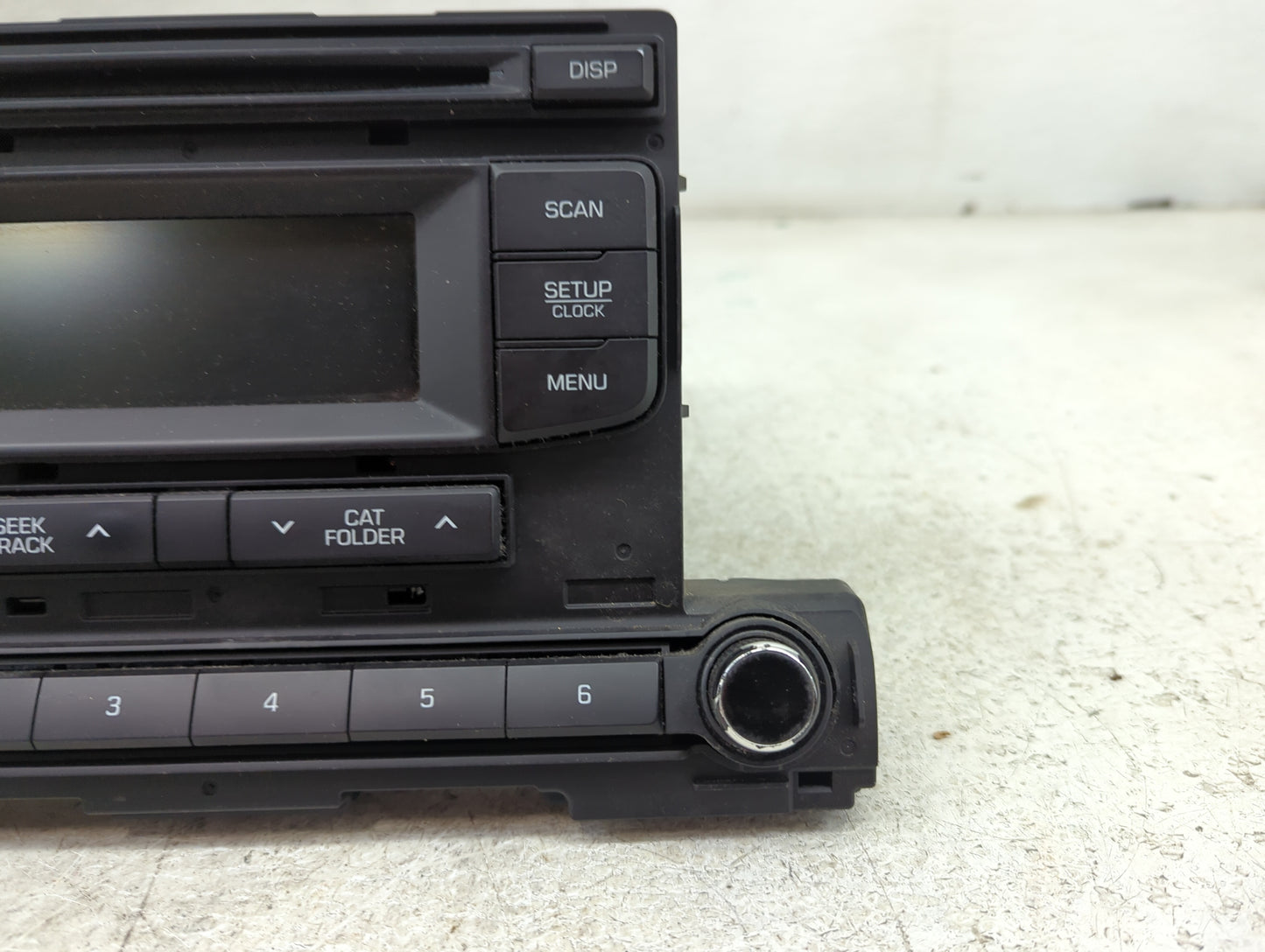 2017-2018 Hyundai Elantra Radio AM FM Cd Player Receiver Replacement P/N:96170-F2100UAT Fits Fits 2017 2018 OEM Used Auto Pa