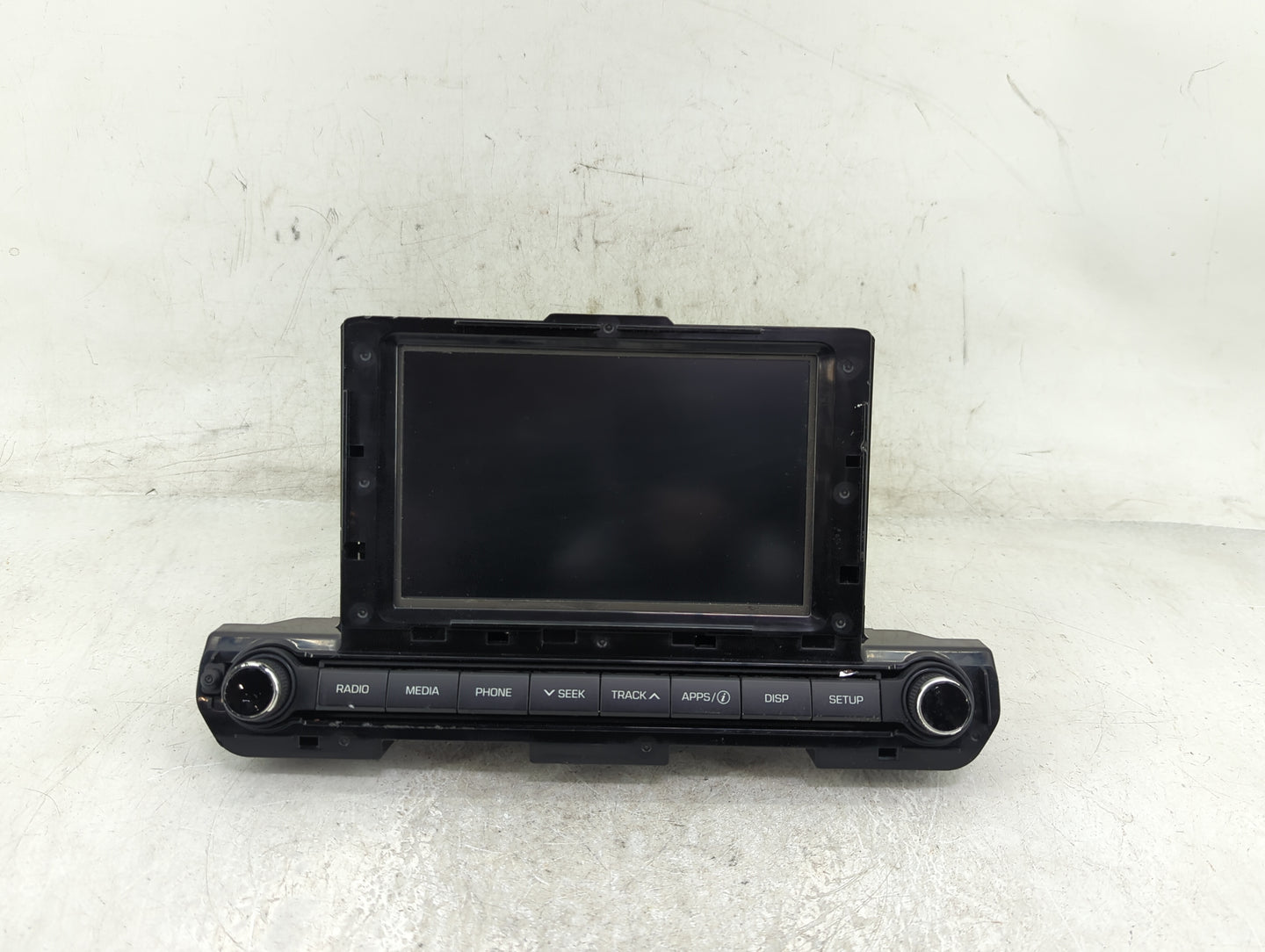 2017-2018 Hyundai Elantra Radio AM FM Cd Player Receiver Replacement P/N:96160-F2100UAT Fits Fits 2017 2018 OEM Used Auto Pa