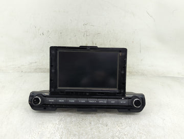 2017-2018 Hyundai Elantra Radio AM FM Cd Player Receiver Replacement P/N:96160-F2100UAT Fits Fits 2017 2018 OEM Used Auto Pa