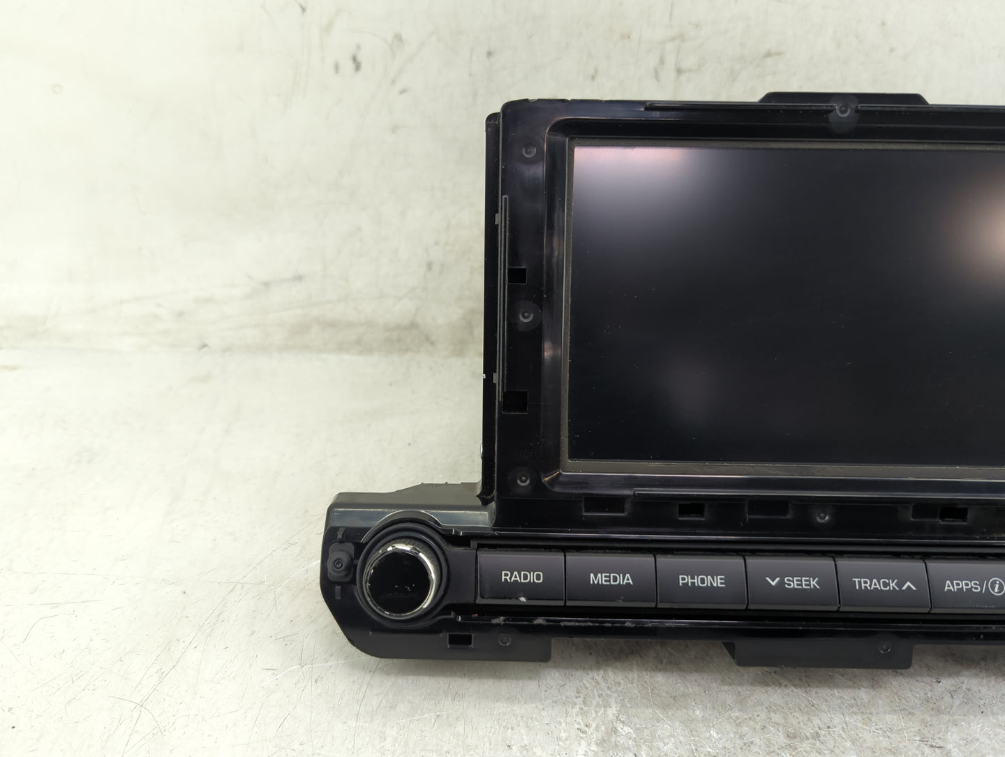 2017-2018 Hyundai Elantra Radio AM FM Cd Player Receiver Replacement P/N:96160-F2100UAT Fits Fits 2017 2018 OEM Used Auto Pa