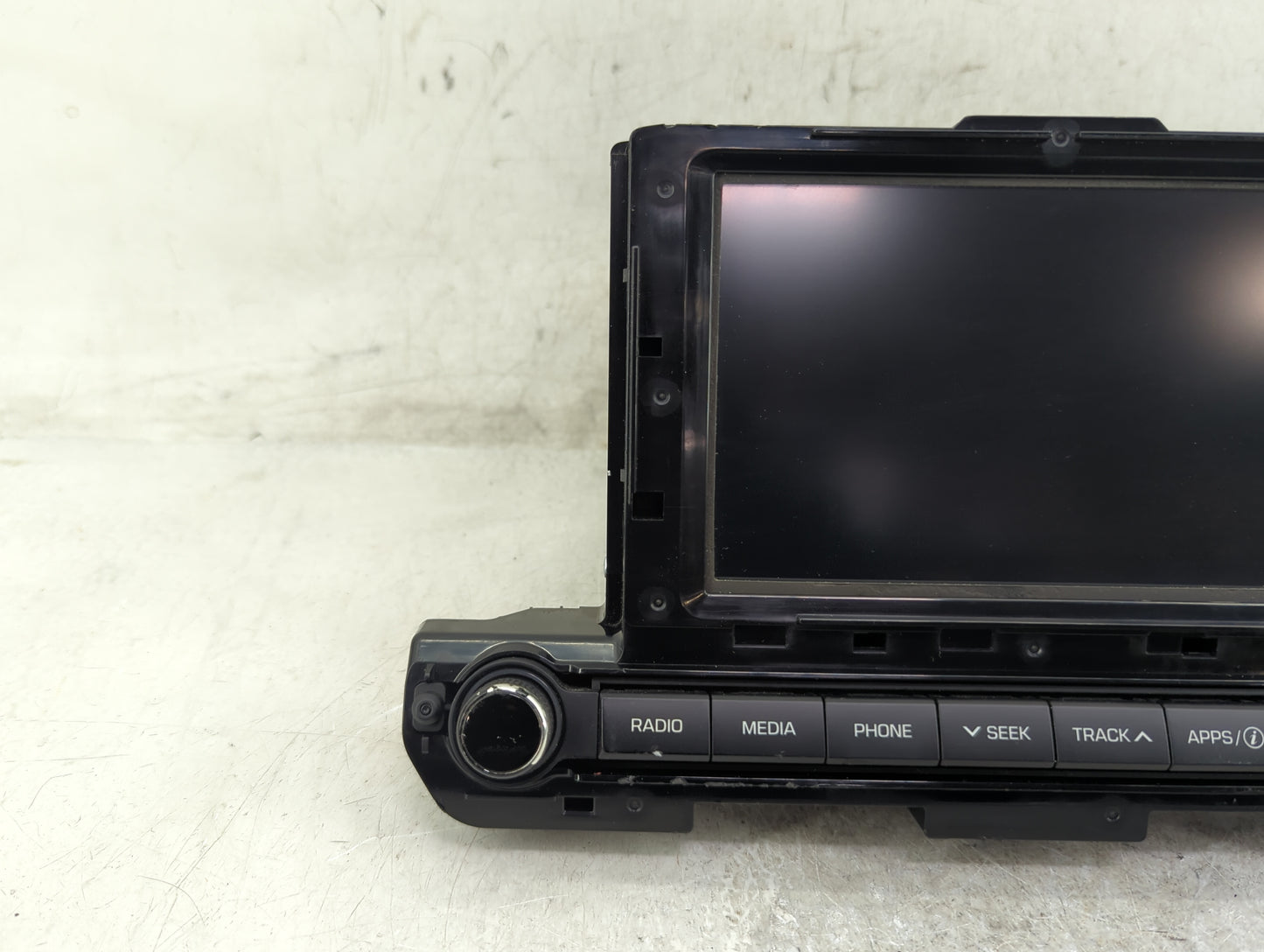 2017-2018 Hyundai Elantra Radio AM FM Cd Player Receiver Replacement P/N:96160-F2100UAT Fits Fits 2017 2018 OEM Used Auto Pa
