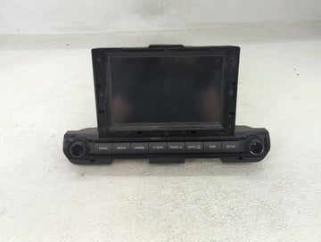 2017-2018 Hyundai Elantra Radio AM FM Cd Player Receiver Replacement P/N:96160-F2100UAT Fits Fits 2017 2018 OEM Used Auto Pa