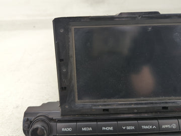 2017-2018 Hyundai Elantra Radio AM FM Cd Player Receiver Replacement P/N:96160-F2100UAT Fits Fits 2017 2018 OEM Used Auto Parts