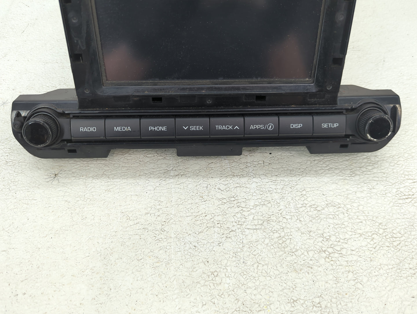 2017-2018 Hyundai Elantra Radio AM FM Cd Player Receiver Replacement P/N:96160-F2100UAT Fits Fits 2017 2018 OEM Used Auto Pa