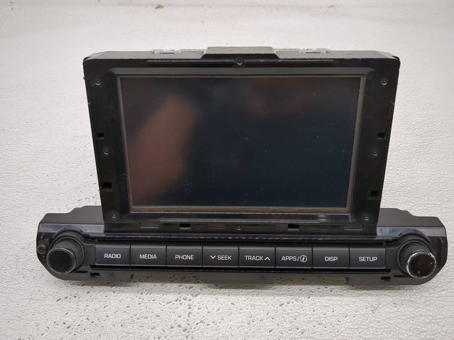 2017-2018 Hyundai Elantra Radio AM FM Cd Player Receiver Replacement P/N:96160-F2100UAT Fits Fits 2017 2018 OEM Used Auto Pa