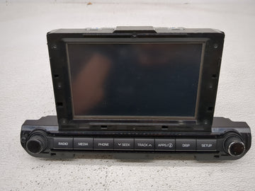 2017-2018 Hyundai Elantra Radio AM FM Cd Player Receiver Replacement P/N:96160-F2100UAT Fits Fits 2017 2018 OEM Used Auto Pa