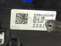 2017-2018 Hyundai Elantra Climate Control Module Temperature AC/Heater Replacement P/N:97250-F2231RET Fits Fits 2017 2018 OE