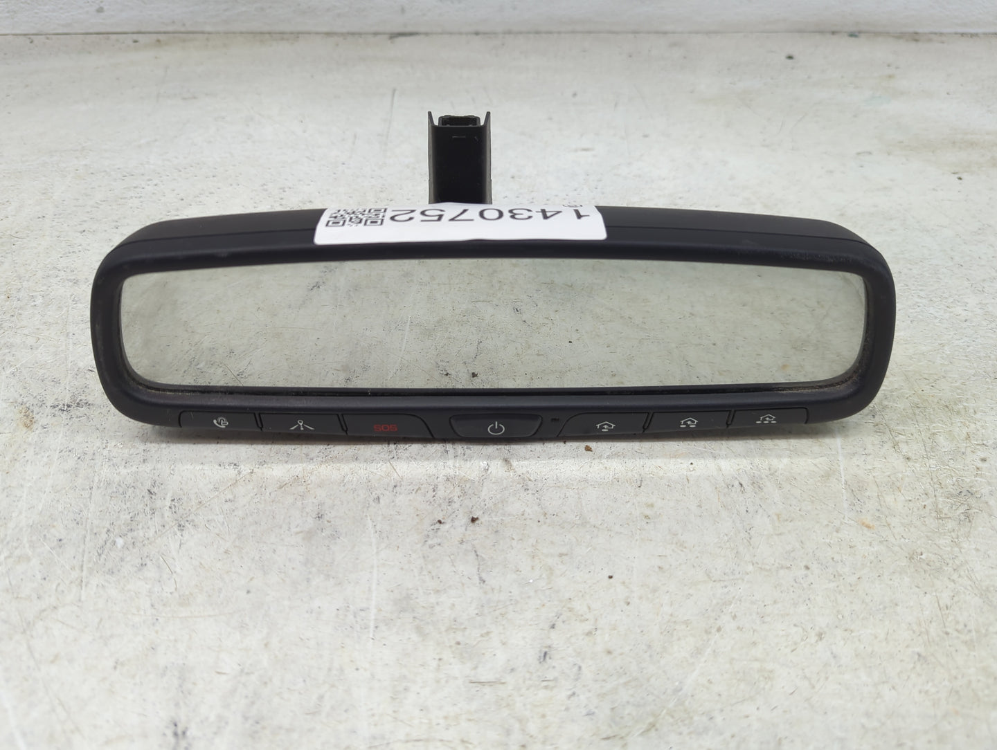 2017 Hyundai Elantra Interior Rear View Mirror Replacement OEM Fits OEM Used Auto Parts - Oemusedautoparts1.com