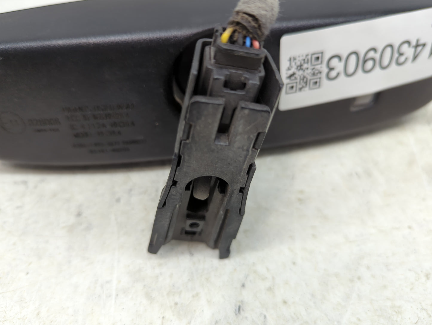 2017 Hyundai Elantra Interior Rear View Mirror Replacement OEM Fits OEM Used Auto Parts - Oemusedautoparts1.com