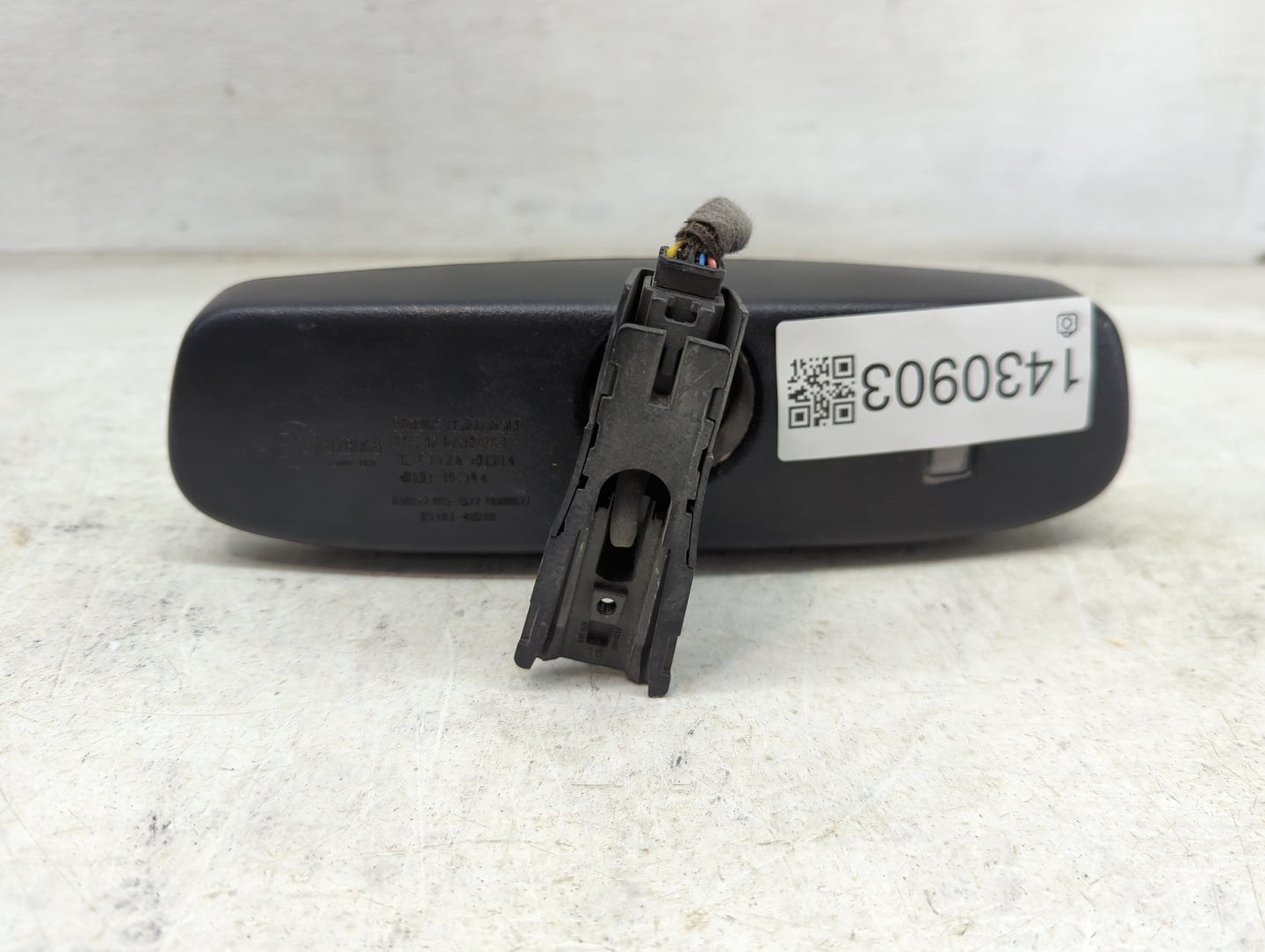 2017 Hyundai Elantra Interior Rear View Mirror Replacement OEM Fits OEM Used Auto Parts - Oemusedautoparts1.com