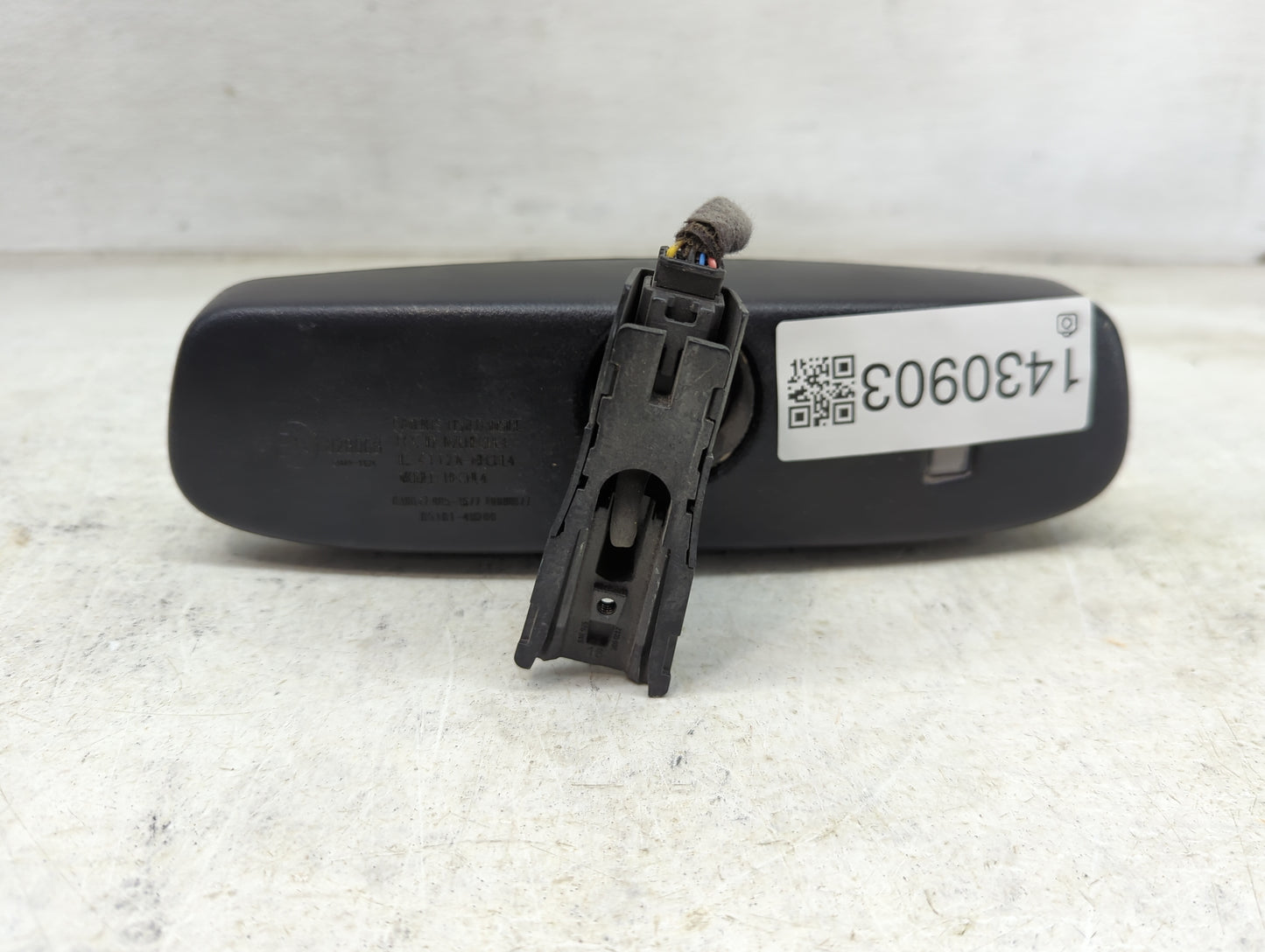 2017 Hyundai Elantra Interior Rear View Mirror Replacement OEM Fits OEM Used Auto Parts - Oemusedautoparts1.com