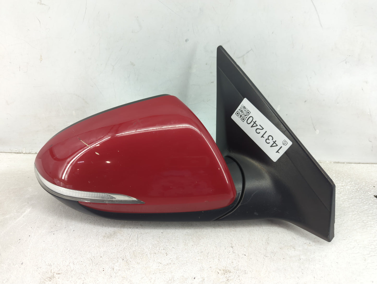2017-2018 Hyundai Elantra Driver Left Side View Power Door Mirror Red - Oemusedautoparts1.com