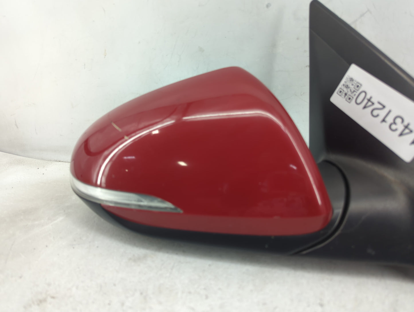 2017-2018 Hyundai Elantra Driver Left Side View Power Door Mirror Red - Oemusedautoparts1.com