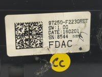 2017-2018 Hyundai Elantra Climate Control Module Temperature AC/Heater Replacement P/N:97250-F2230RET Fits Fits 2017 2018 OE
