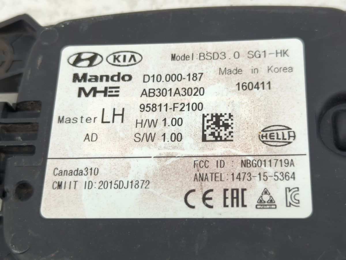 2017-2018 Hyundai Elantra Back Up Sensor Backup Camera 1460408 - Oemusedautoparts1.com