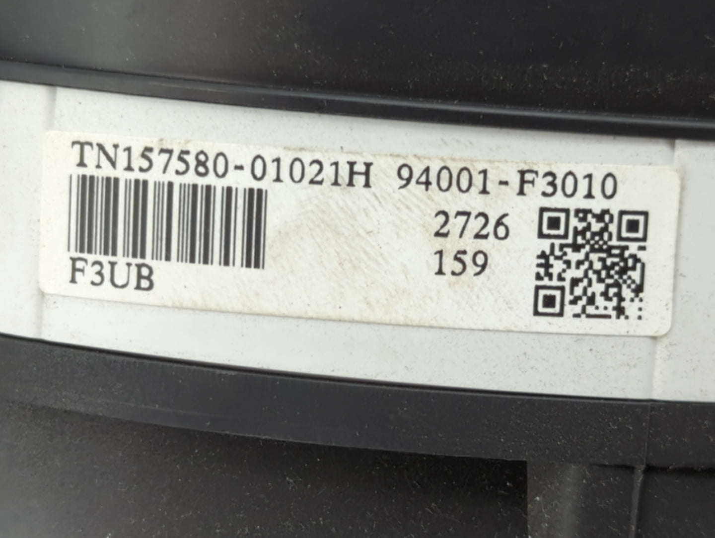 2017-2018 Hyundai Elantra Instrument Cluster Speedometer Gauges P/N:94001-F3010 TN157580-01021H Miles: Fits Fits 2017 2018 O