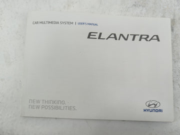 2017 Hyundai Elantra Owners Manual Book Guide P/N:F2MS7-B5000 F2EUF11 OEM Used Auto Parts - Oemusedautoparts1.com