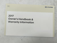 2017 Hyundai Elantra Owners Manual Book Guide P/N:F2MS7-B5000 F2EUF11 OEM Used Auto Parts - Oemusedautoparts1.com