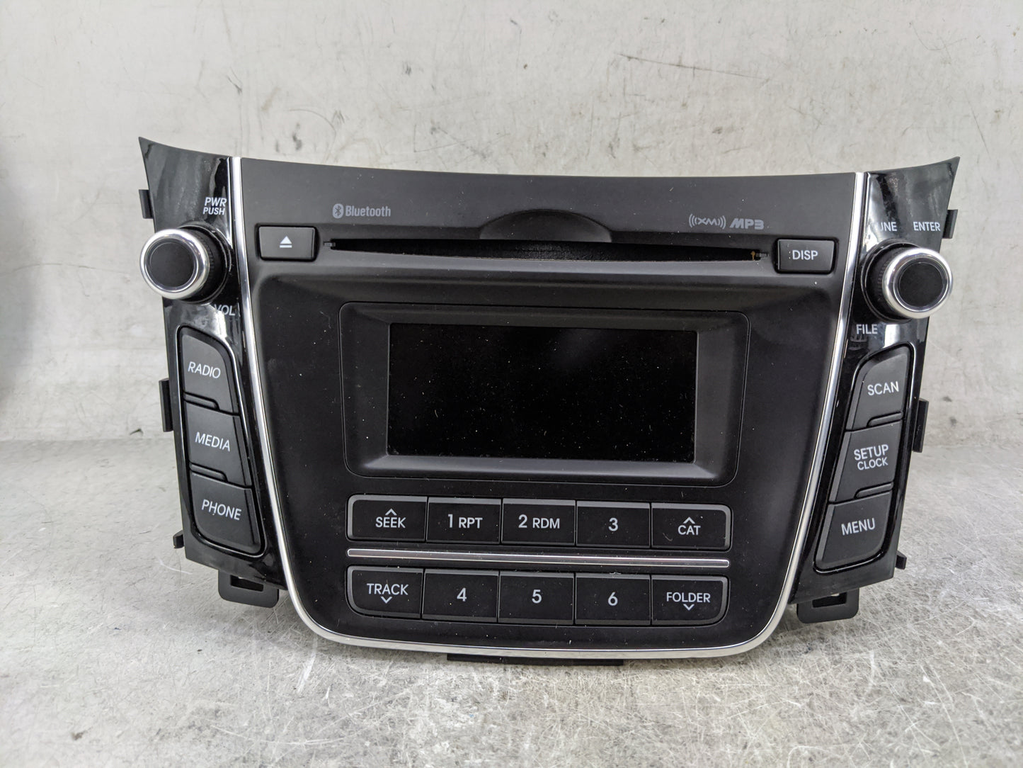 2016-2017 Hyundai Elantra Radio AM FM Cd Player Receiver Replacement P/N:96170-A5260GU AC1B2A5AN Fits Fits 2016 2017 OEM Use