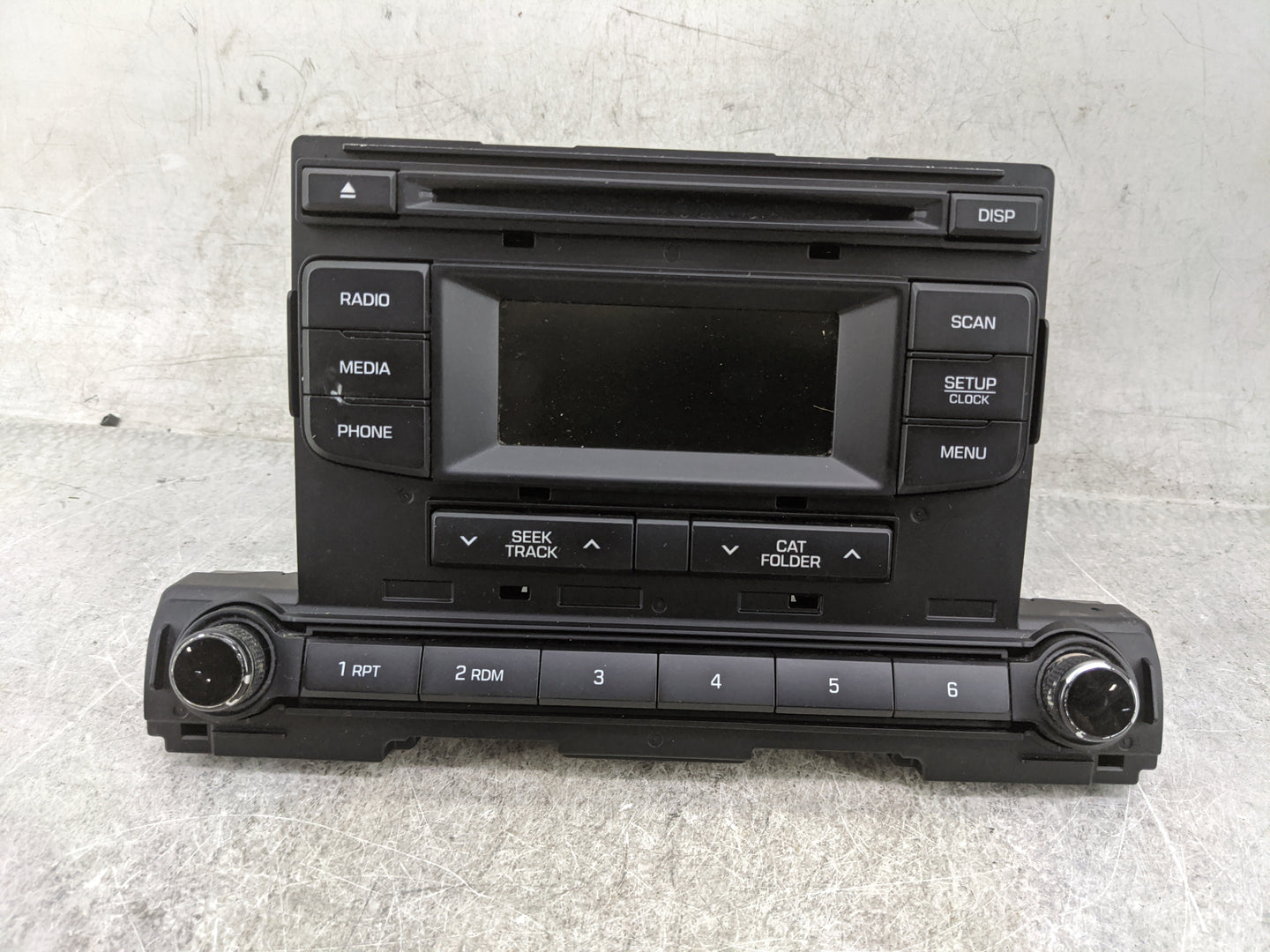 2017-2018 Hyundai Elantra Radio AM FM Cd Player Receiver Replacement P/N:96170-F2140UAT AC1B0F2AN Fits Fits 2017 2018 OEM Us