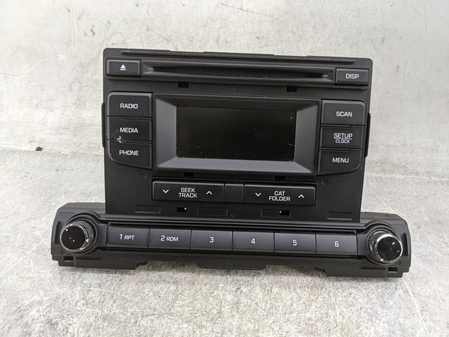 2017-2018 Hyundai Elantra Radio AM FM Cd Player Receiver Replacement P/N:96170-F2140UAT AC1B0F2AN Fits Fits 2017 2018 OEM Us