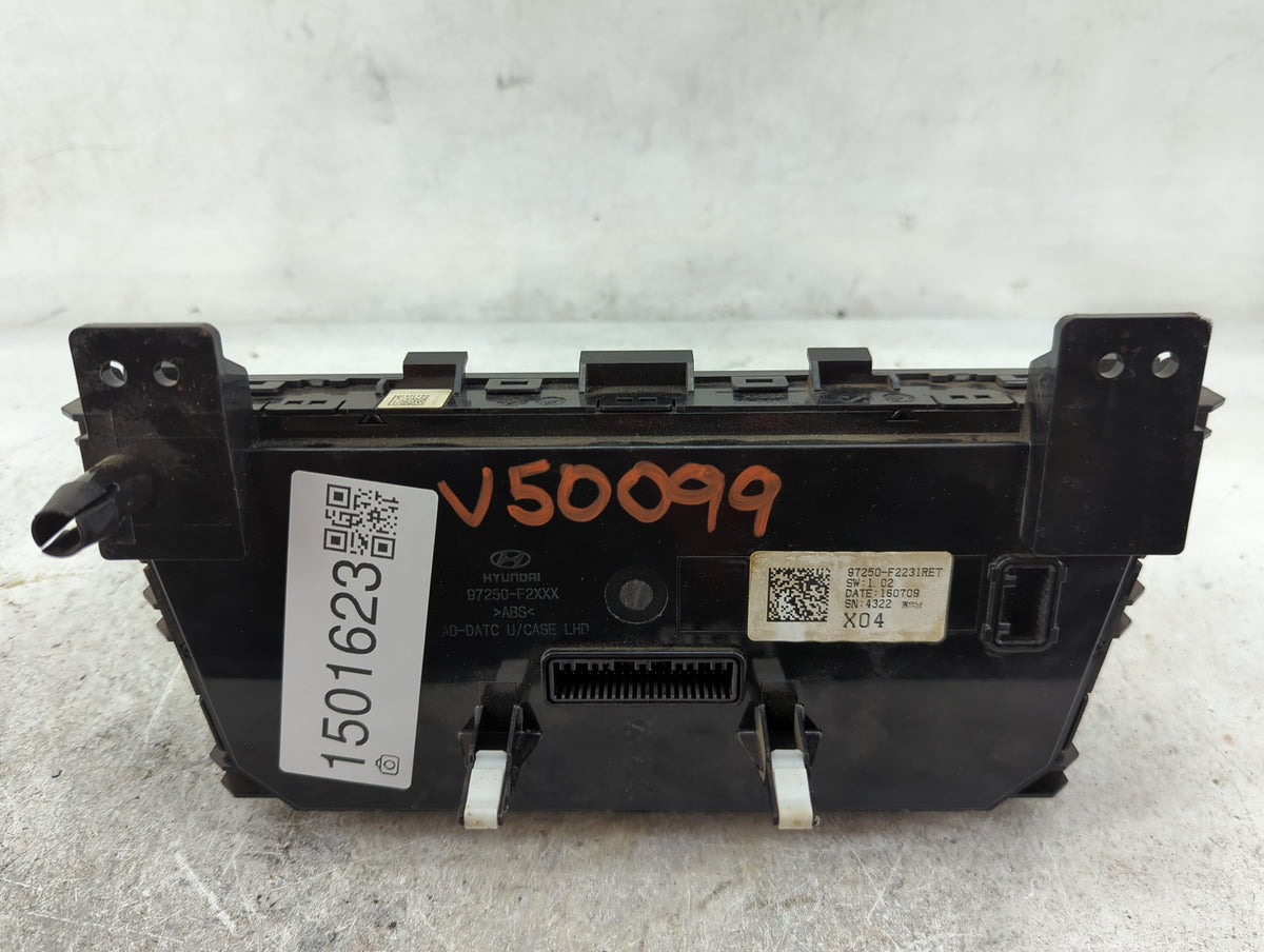 2017-2018 Hyundai Elantra Climate Control Module Temperature AC/Heater Replacement P/N:97250-F2231RET 97250-F2XXX Fits OEM U