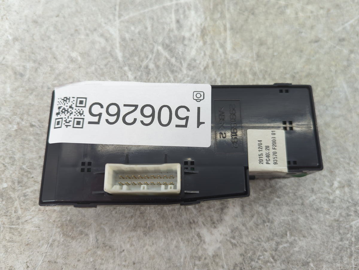 2017-2020 Hyundai Elantra Master Power Window Switch Replacement Driver Side Left P/N:93570 F2000 Fits Fits 2017 2018 2019 2