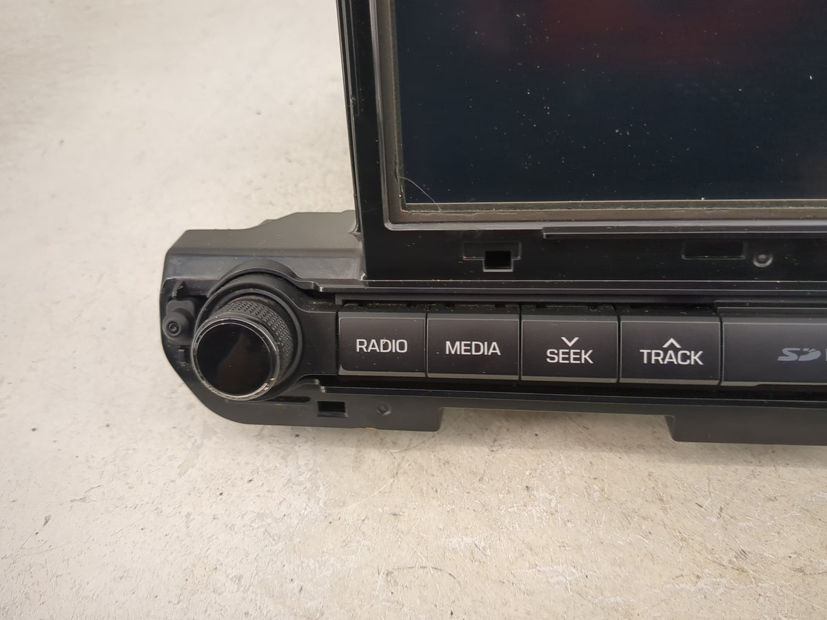 2017-2018 Hyundai Elantra Information Radio Display Screen 1512034 - Oemusedautoparts1.com