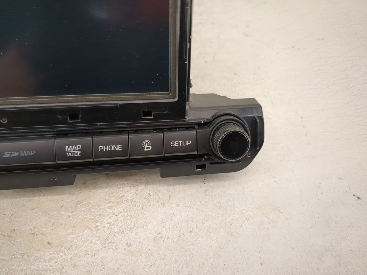 2017-2018 Hyundai Elantra Information Radio Display Screen 1512034 - Oemusedautoparts1.com