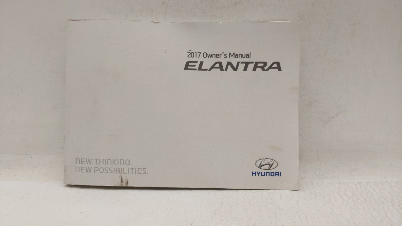 2017 Hyundai Elantra Owners Manual Book Guide OEM Used Auto Parts - Oemusedautoparts1.com