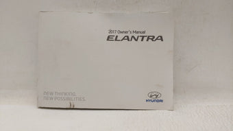 compare product 2017 Hyundai Elantra Owners Manual Book Guide OEM Used Auto Parts